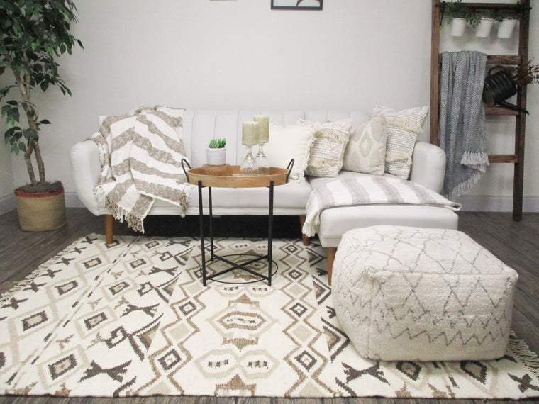 Aksel Wool Area Rug