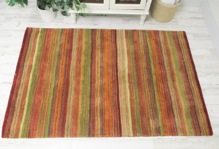 Cora Wool Woven Carpet with Carpet Backing