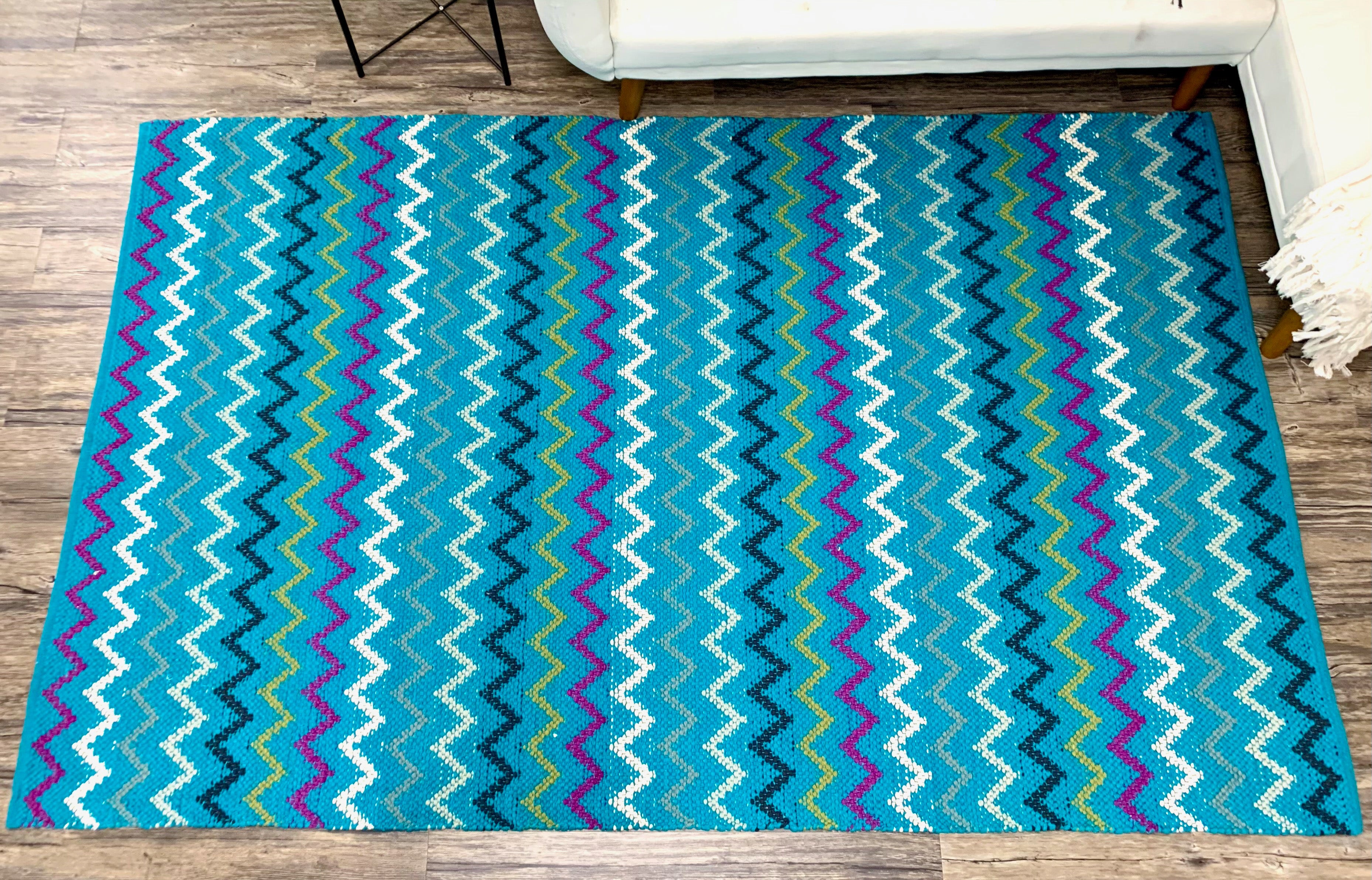 Kaydence Cotton Woven Area Rug