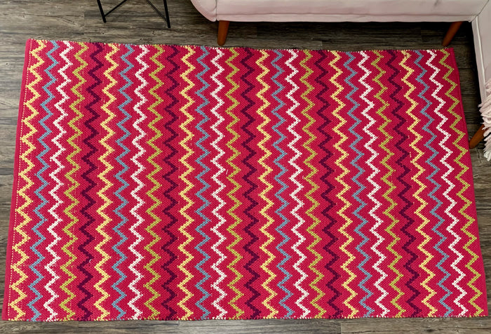 Kaydence Cotton Woven Area Rug