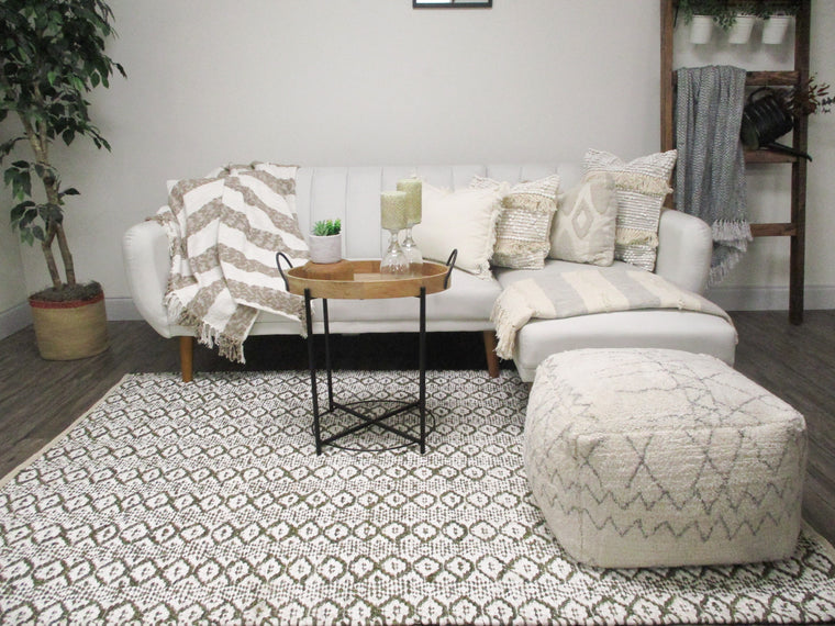 Farley Jute and Cotton Area Rug