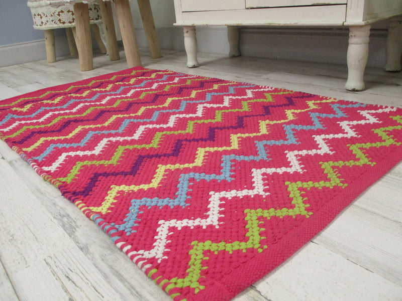 Kaydence Cotton Woven Area Rug