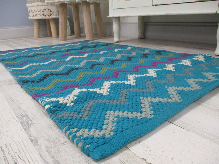 Kaydence Cotton Woven Area Rug