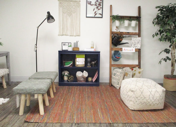Feather Wool and Silk Area Rug
