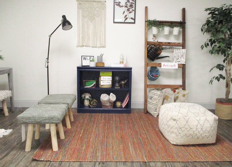 Feather Wool and Silk Area Rug