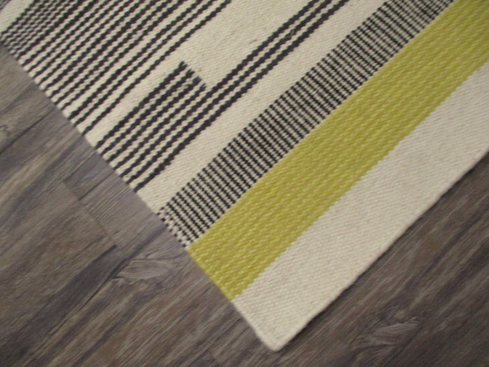 Angora Wool and Cotton Area Rug