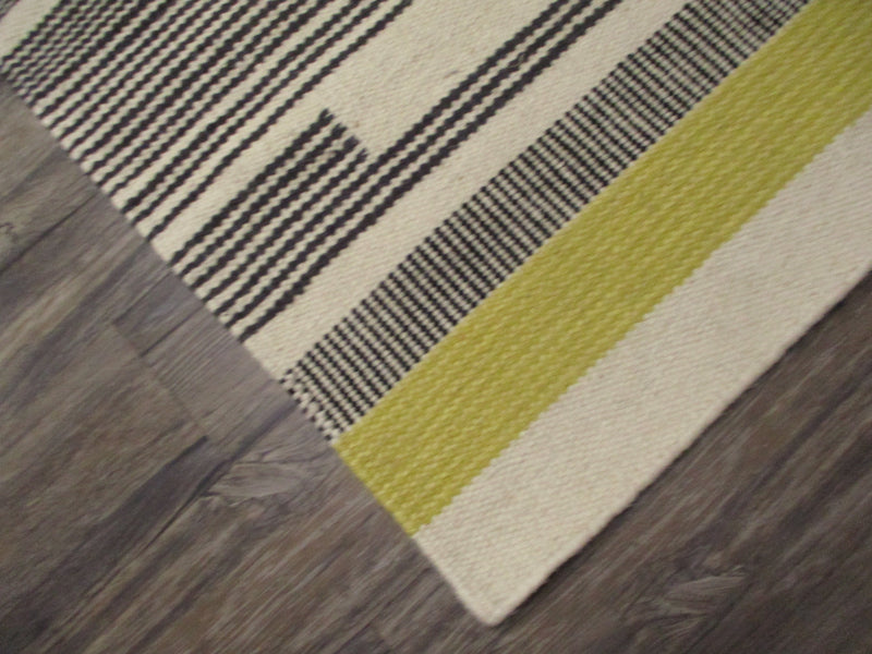 Angora Wool and Cotton Area Rug