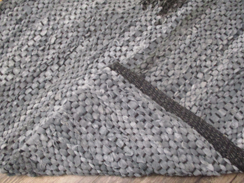 Metztli Leather and Cotton Area Rug