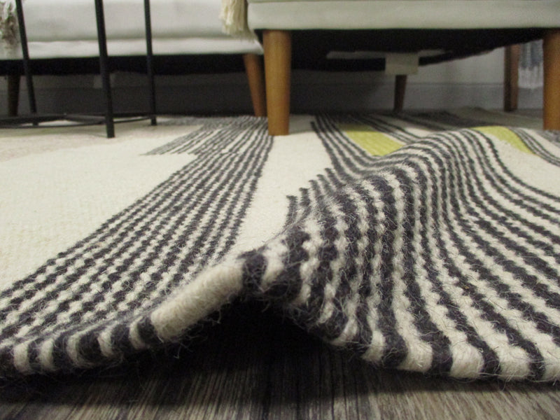 Angora Wool and Cotton Area Rug