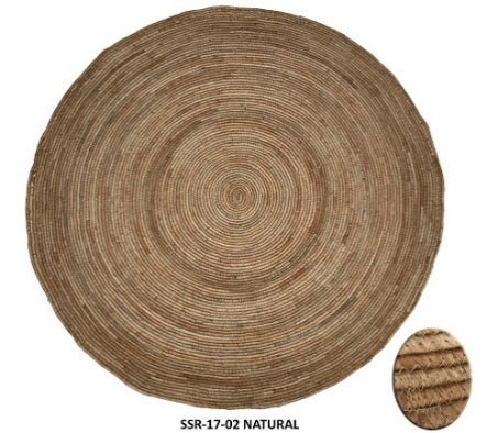 Spiral Jute Round Rug