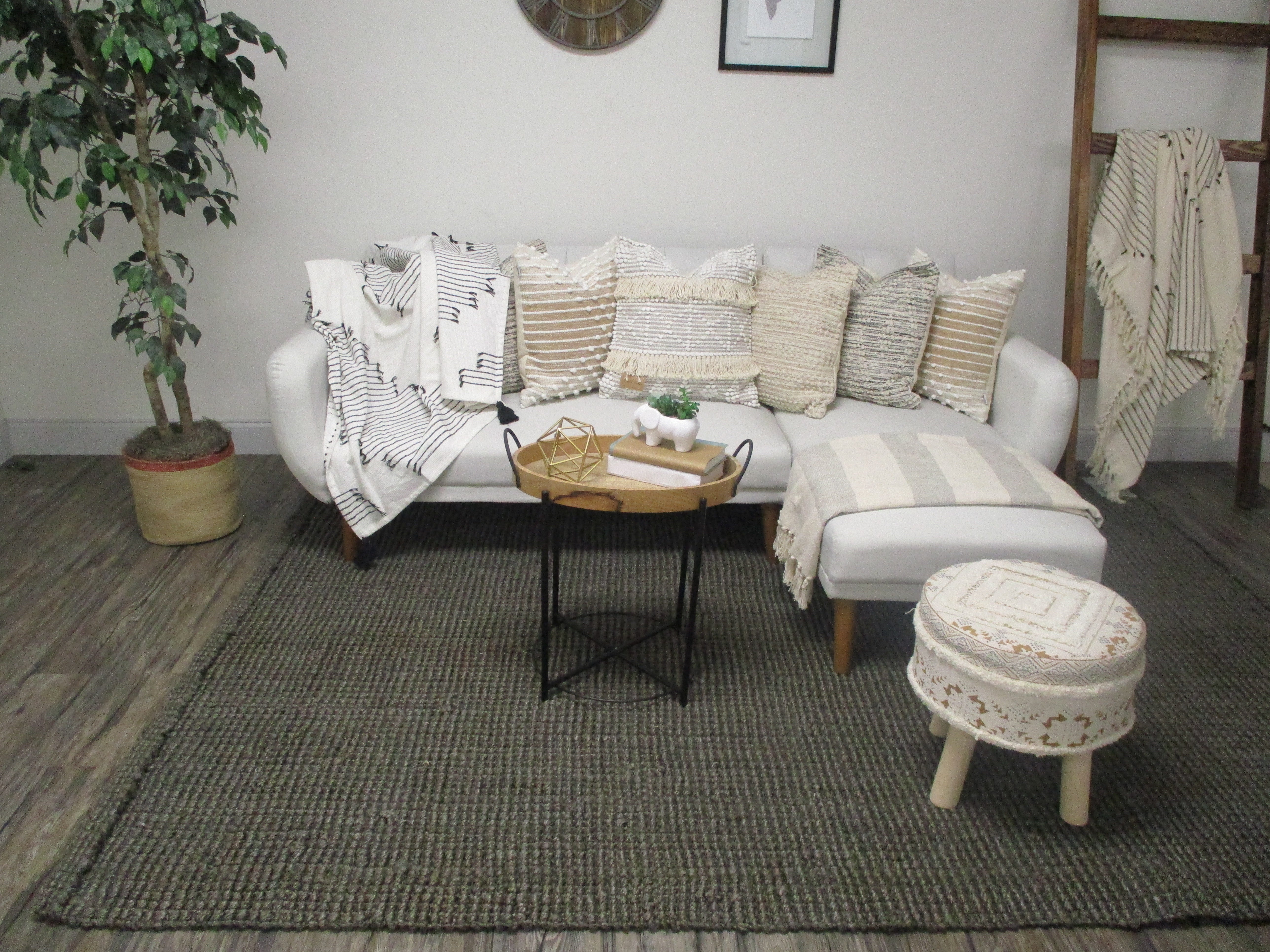 Porto Jute Boucle Rugs