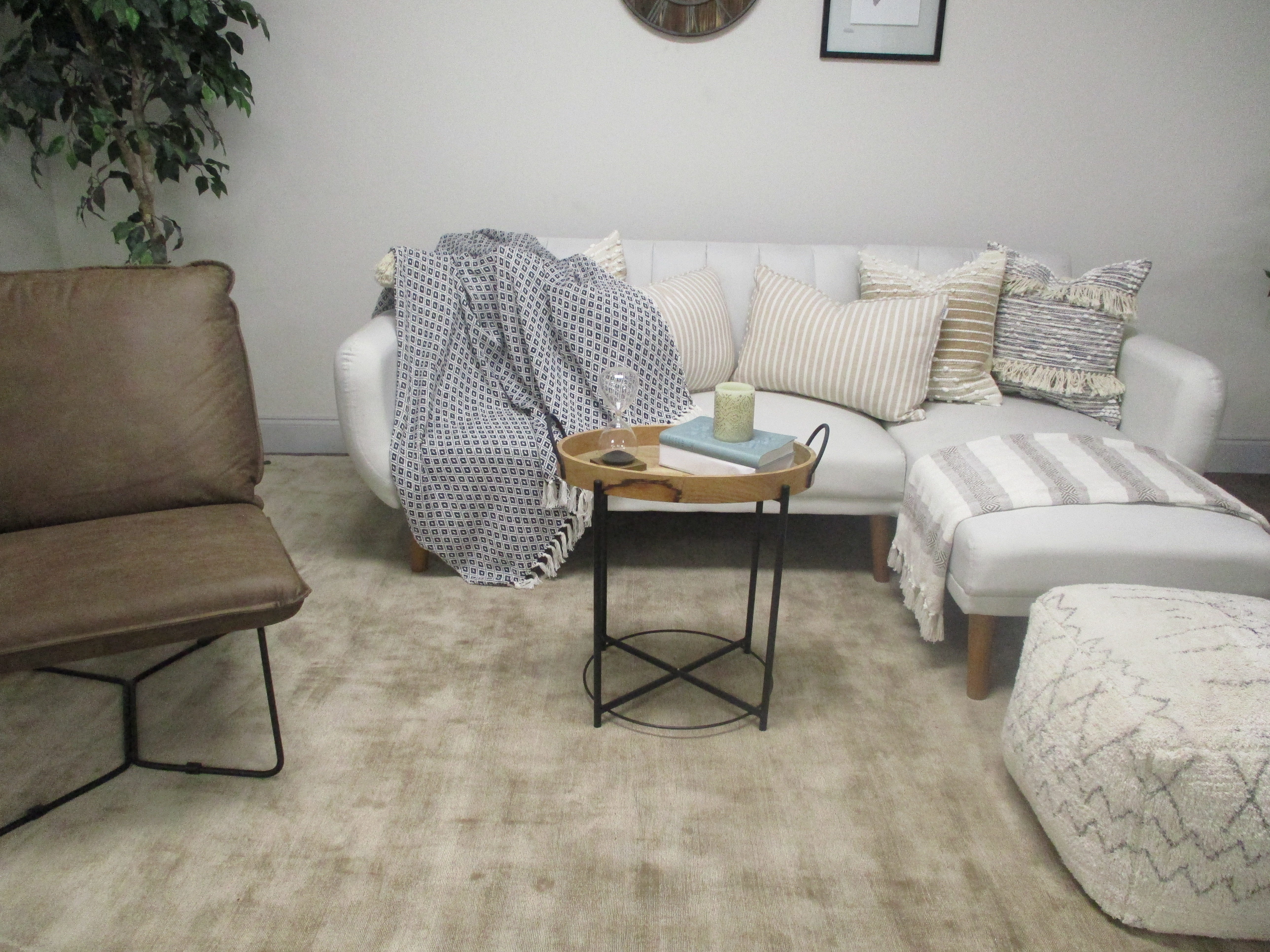Florida Solid Viscose Rug