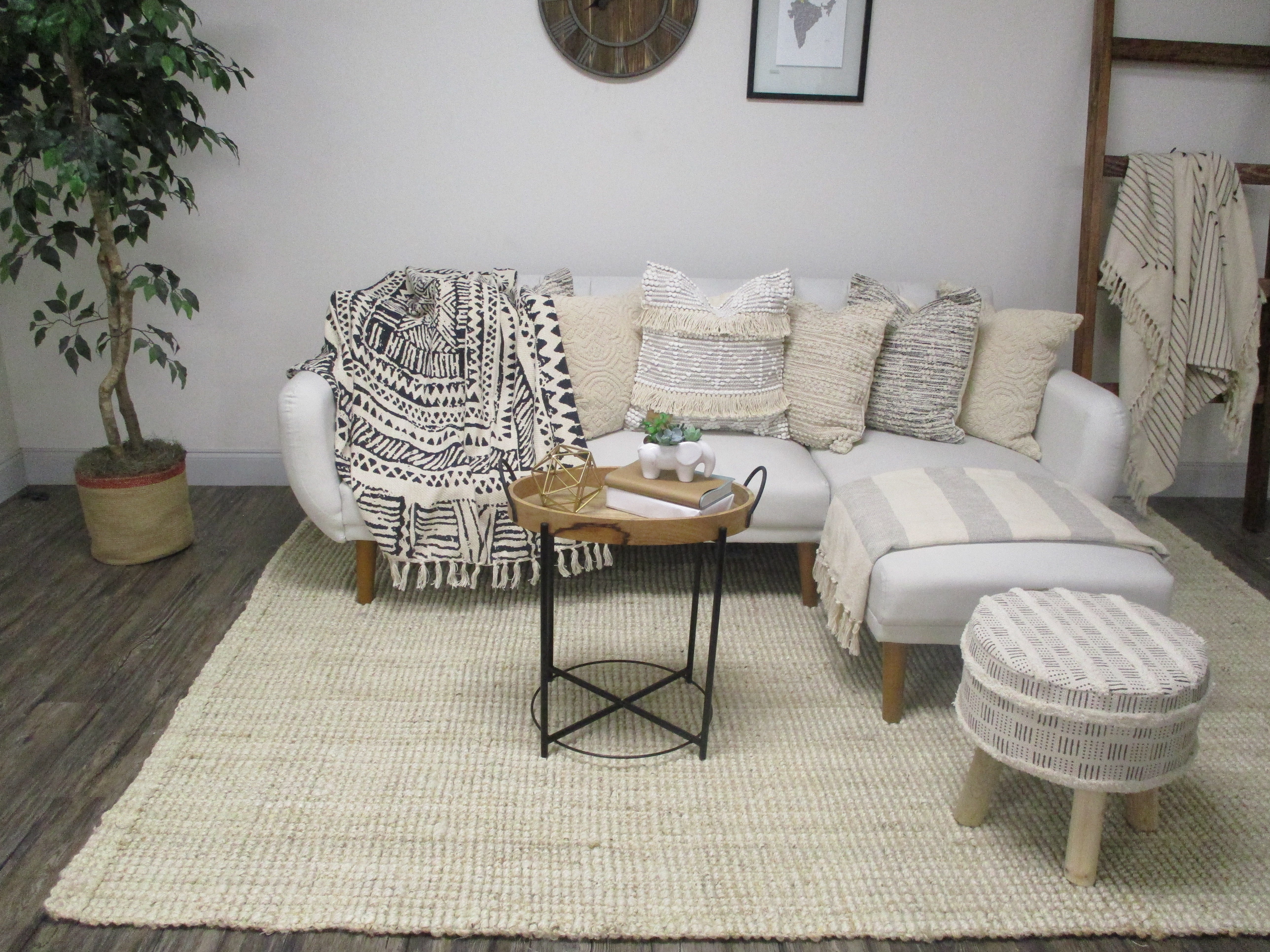 Porto Jute Boucle Rug