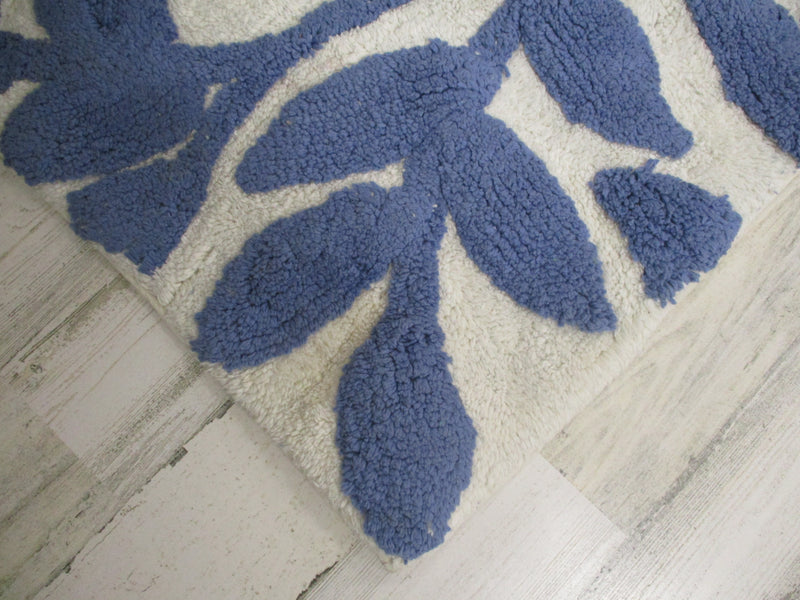 Olive Branch Bath Rug- 100% Cotton