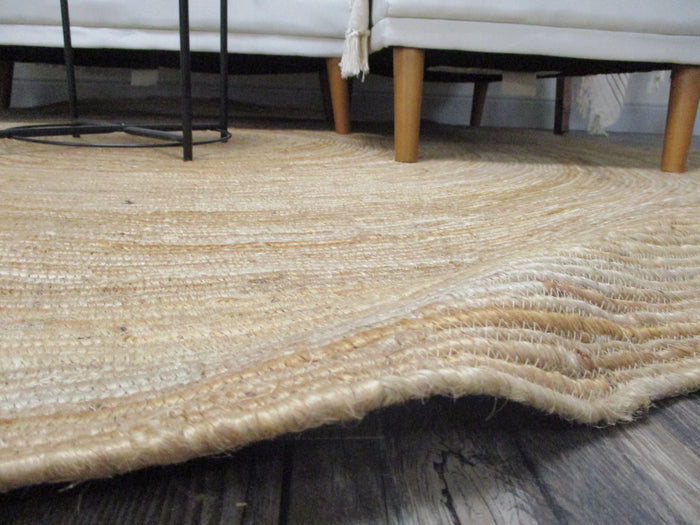 Spiral Jute Round Rug