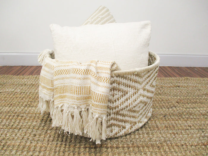 3 in 1 Basket, Stool, and Pouf