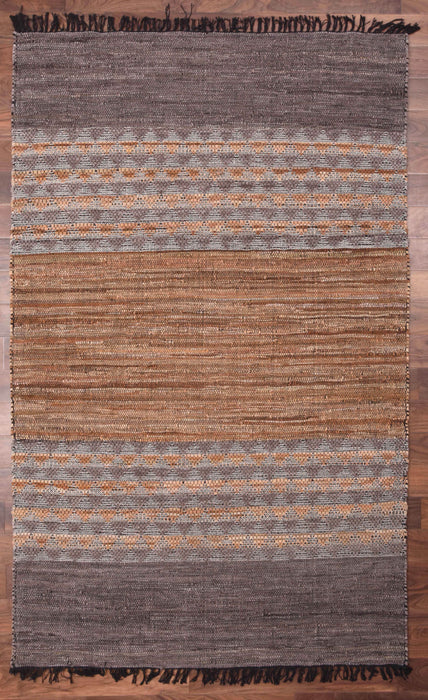 Falcon Leather Rug