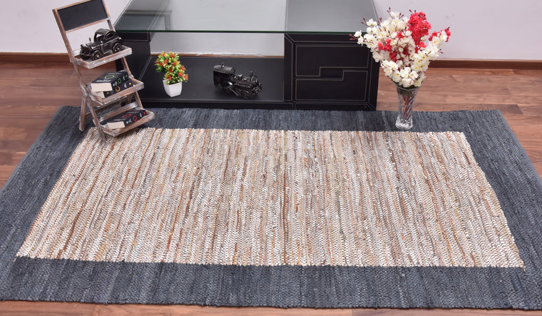 Flash Leather Rug