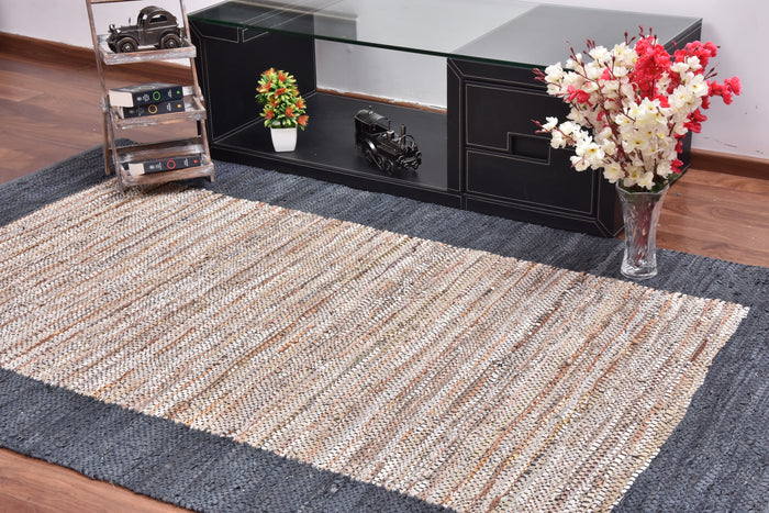 Flash Leather Rug
