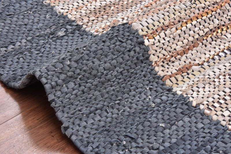 Flash Leather Rug