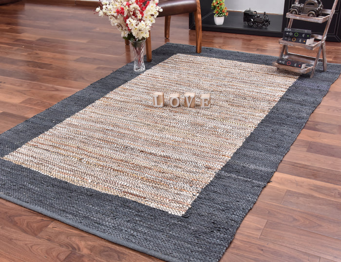 Flash Leather Rug