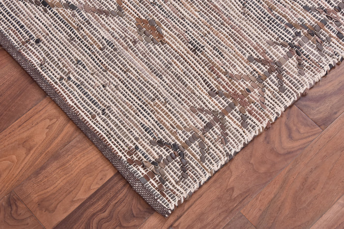 Oliver Leather Rug