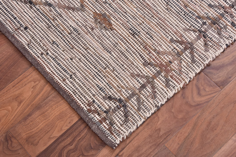 Oliver Leather Rug