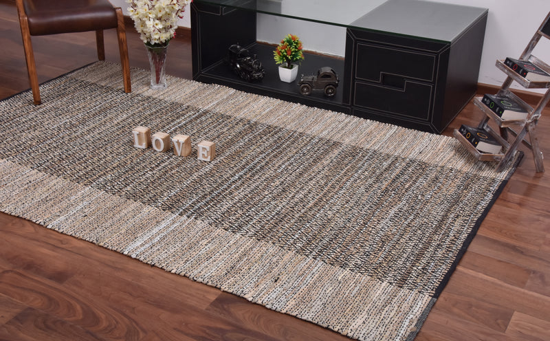 Marseille Leather Rug