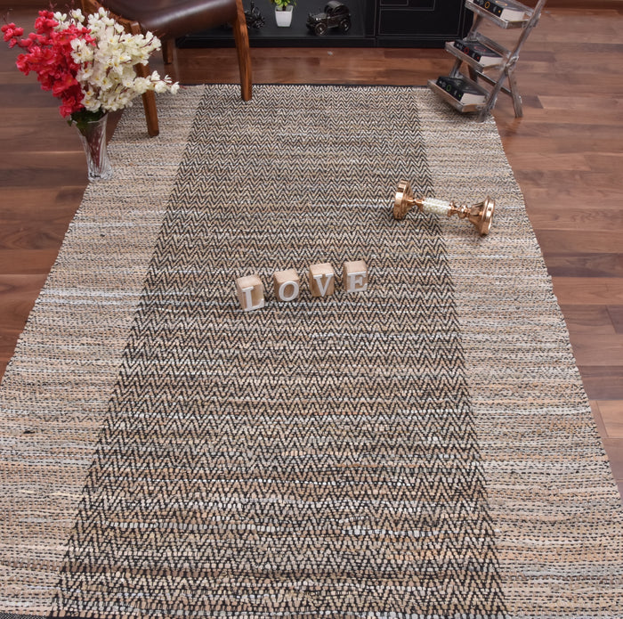 Marseille Leather Rug