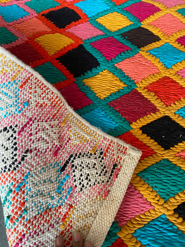Yonker Cotton Multi Rug