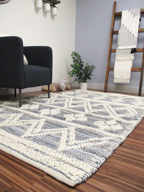Angel Wool Denim Rug
