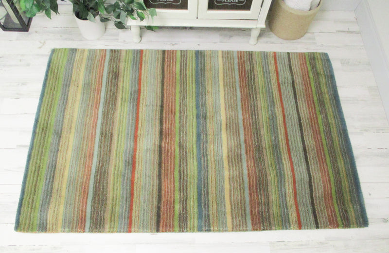 Cora Wool Woven Carpet with Carpet Backing