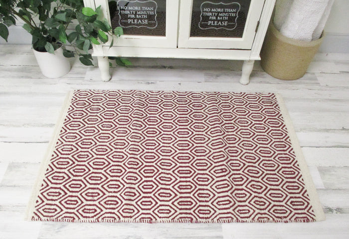 Cosmo Cotton and Jute Chenille Woven Rug