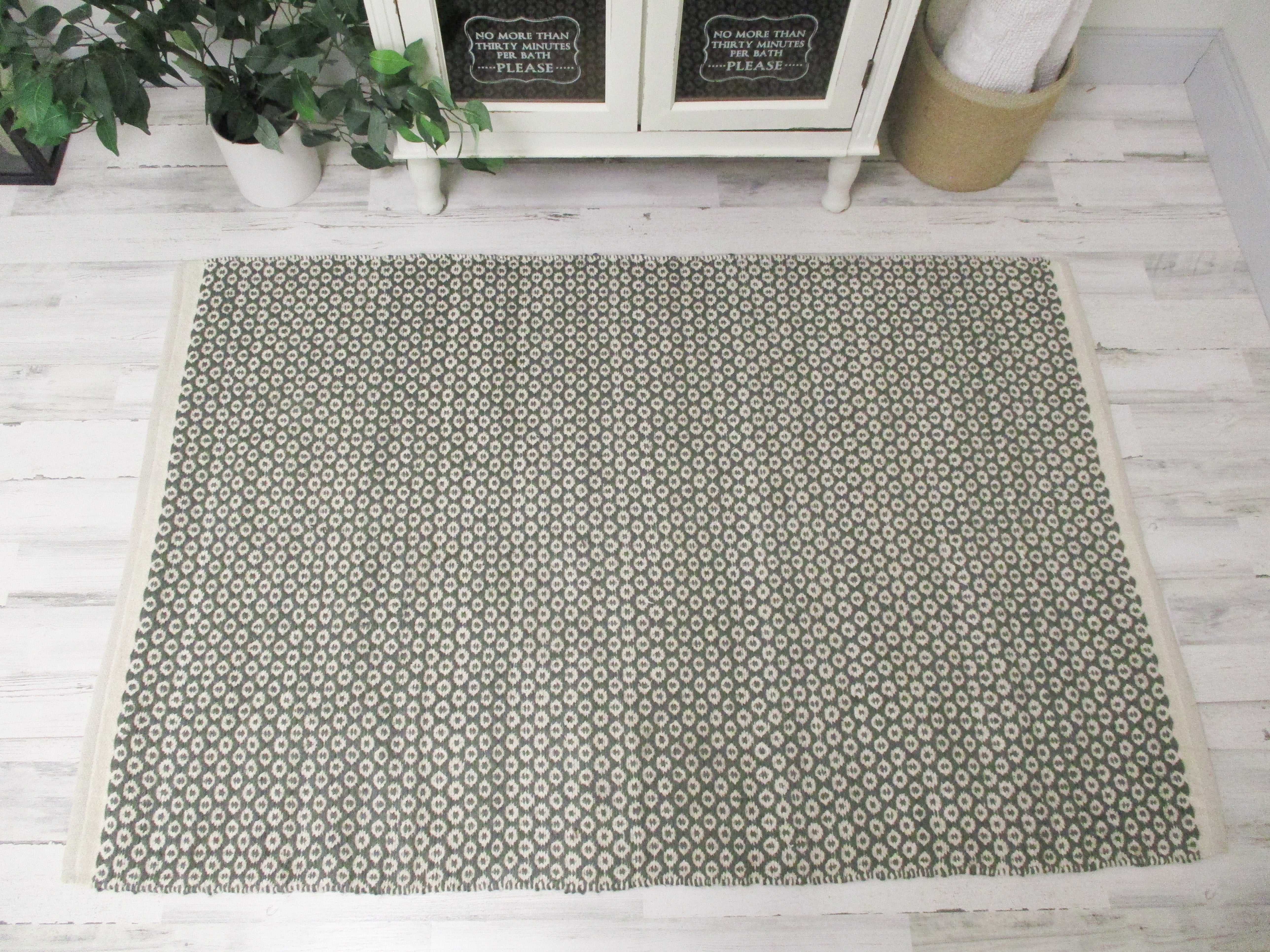 Kaisley Cotton and Jute Chenille Woven Rug