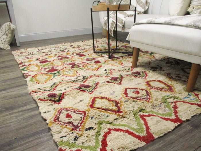 Chinchilla Cotton and Wool Area Rug