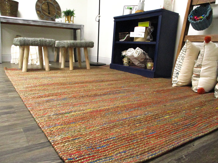 Feather Wool and Silk Area Rug