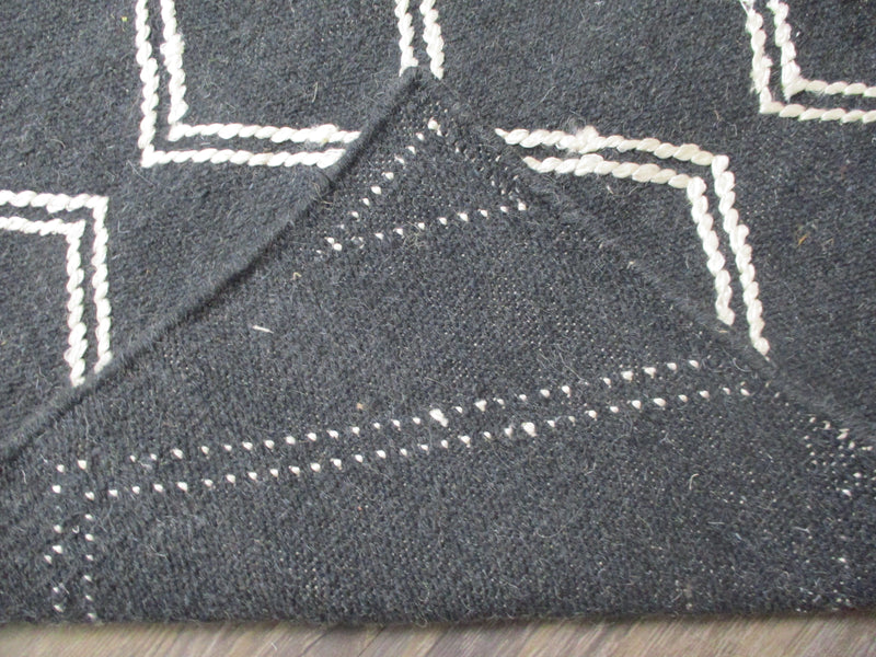 Romi Charcoal Wool Rug