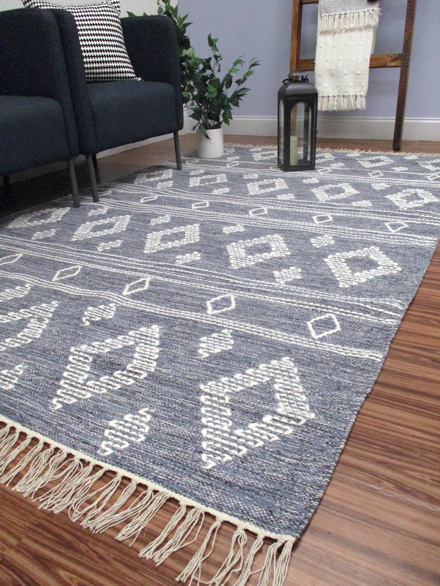 Atta Wool Cotton Rug